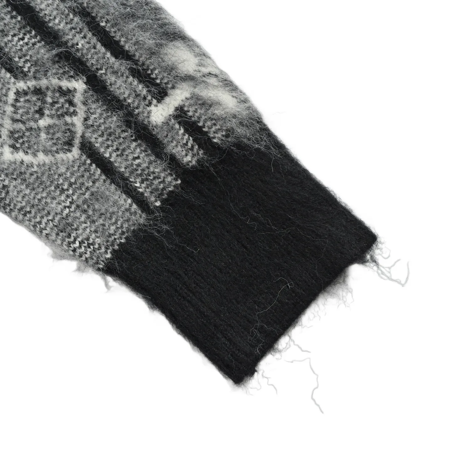 Louis Vuitton/Louis Vuitton full-frame presbyopic logo mohair sweater